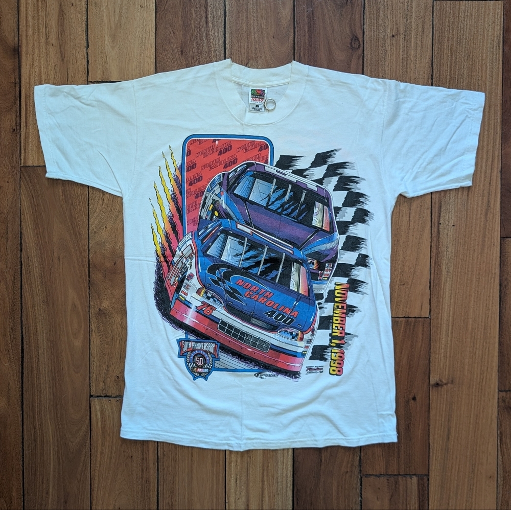 Nascar 50th North Carolina 400 T-shirt (L)